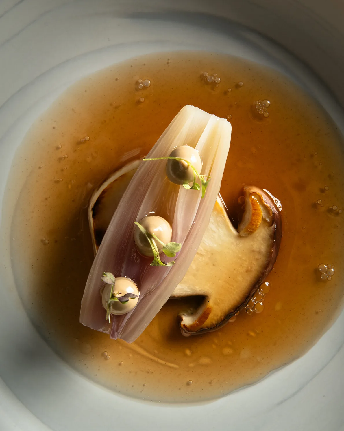 Bolet mushroom dish